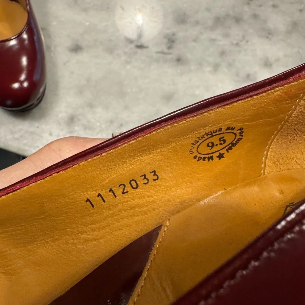 John Fluevog Women's Deep Red Heels - Picture 5 of 8